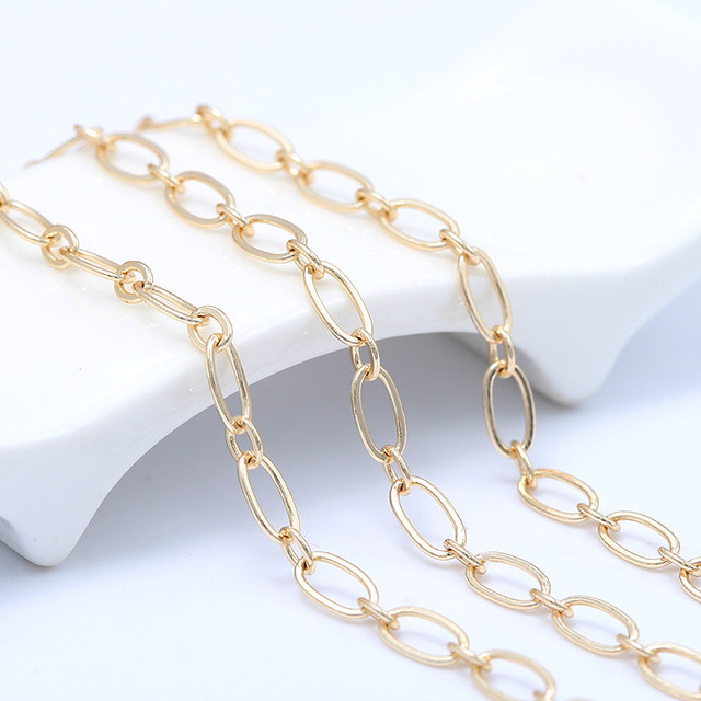 Gold Plated Chain Jewelry Making  14k Gold Chain Jewelry Making